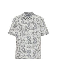 Samsøe & Samsøe Gray Shirt 'Sakvist' for men