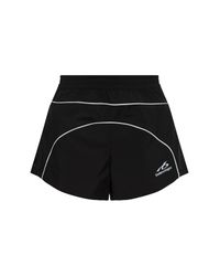Balenciaga Black Shorts With Logo