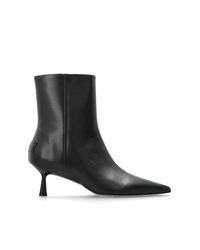 AllSaints Black Vivian Ankle Boots