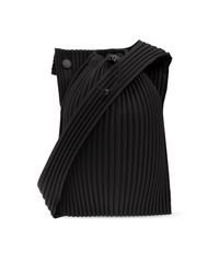 Homme Plissé Issey Miyake Black 'pocket 1' Shoulder Bag, for men