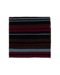 Dries Van Noten Black Cashmere Scarf 'Meo' for men
