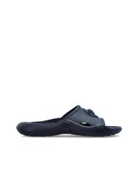 Versace Blue Rubber Flip-Flops With Medusa Head for men