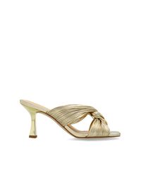 MICHAEL Michael Kors Metallic Heeled Mules Alessia