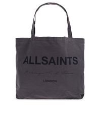 AllSaints Black Shopper Bag 'Future' Type for men