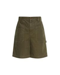 Isabel Marant Green "Akyle" Shorts for men