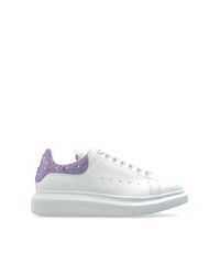Alexander McQueen White Sports Shoes With Logo