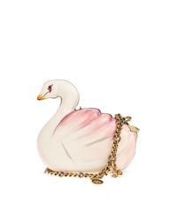 Chloé Pink 'Tropicus Swan Minaudière' Clutch