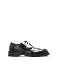 Jil Sander Black Lace-Up Shoes for men