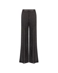 Missoni Black Transparent Pants