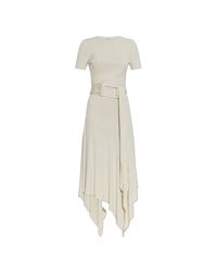 Alaïa White Dress With Belt