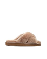 EMU Brown Futrzane Slippers 'Kendall Comfort'