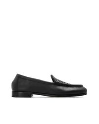 Bottega Veneta Black "Silenzio" Loafers Shoes for men