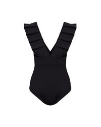 Maiya Paris Black One-Piece Swimsuit "Isabela"