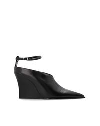 IRO Black 'Fauve' Wedge Heel Shoes