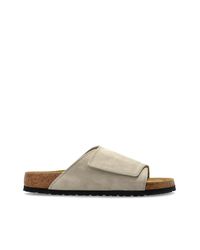 Birkenstock White 'Solana Vl' Slides for men