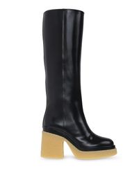 Chloé Black 'kurtys' Heeled Boots