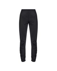 Comme des Garçons Black Trousers With Gathers