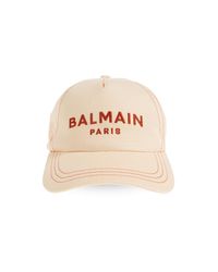 Balmain Natural Baseball Cap
