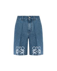 Loewe Blue Jeans Shorts