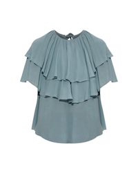 By Malene Birger Blue Top "Nina"
