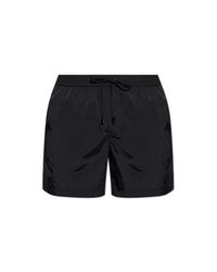 Giorgio Armani Black Swim Shorts for men