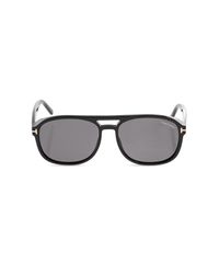 Tom Ford Gray "Rosco" Sunglasses