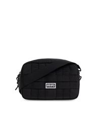 KENZO Black Shoulder Bag With Logo for men