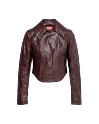 DIESEL Red 'G-Ameck' Jacket