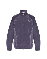 Adidas Originals Purple Light Jacket With Logo for men