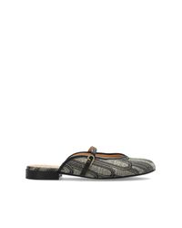 Furla Black Etoile' Slides