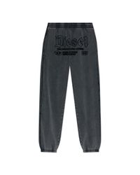 DIESEL Black Sweatpants ‘P-Marky-Raw’ for men