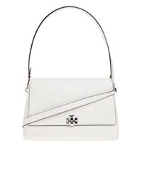 Tory Burch White Shoulder Bag "Charlie"