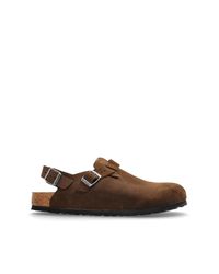 Birkenstock Brown 'Tokio Ii Suede' Shoes for men