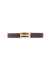 Victoria Beckham Red Leather Belt
