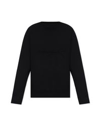 Givenchy Black Sweatshirt With Logo for men