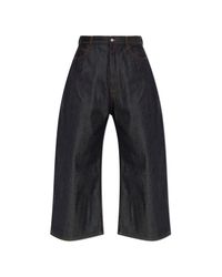 Balenciaga Blue Wide-Leg Jeans for men