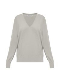 Dries Van Noten White Sweater 'Tuomas'