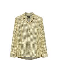 Tom Ford Yellow Silk Shirt for men