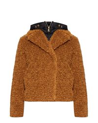 Moncler Brown Barbot Down Jacket