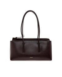 DeMellier London Brown Leather Bag 'Stockholm'