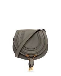 Chloé Gray Shoulder Bag "Marcie Small"