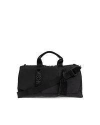 Moschino Black Hand Luggage Bag for men