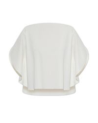 Pleats Please Issey Miyake White Oversize Top