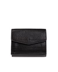 Lemaire Black Leather Wallet