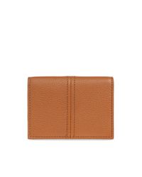 Maison Margiela Brown Leather Card Holder