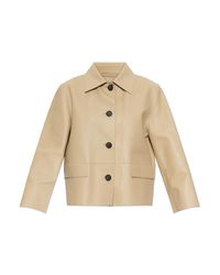 Totême Natural Leather Coat