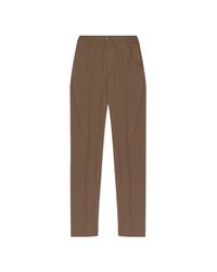 Ferragamo Brown Wool Trousers for men