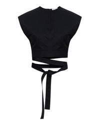 Alaïa Black Sleeveless Top