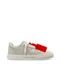 Off-White c/o Virgil Abloh Red 'Vulcanized Low' Sports Shoes
