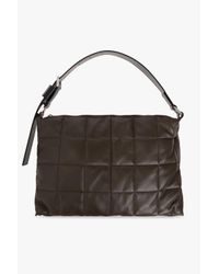 AllSaints Green 'edbury' Quilted Shoulder Bag